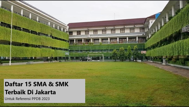 Daftar 15 SMA SMK Terbaik Di Jakarta Untuk Referensi PPDB 2023